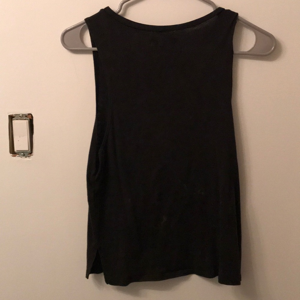 Hollister black graphic muscle tee - Picture 2 of 2